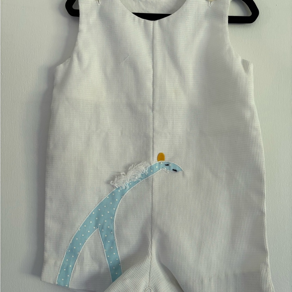 Vintage Giraffe Romper